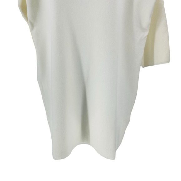 Pomander Place NEW Winter White Vivianne Turtleneck Sweater Mini Dress Size XS - Picture 6 of 10